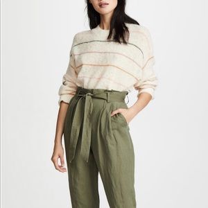 The Great. Pullover Sweater Spring Stripe Size 3/L